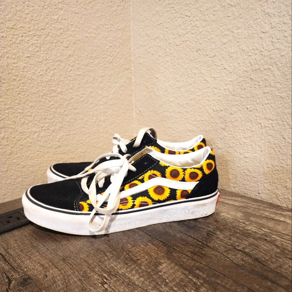 Sunflower vans sz6